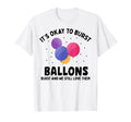 Balloons Burst Depression Mental T-Shirt - Fun Novelty Design for Adults - T-Shirt, Sweatshirt, Hoodie