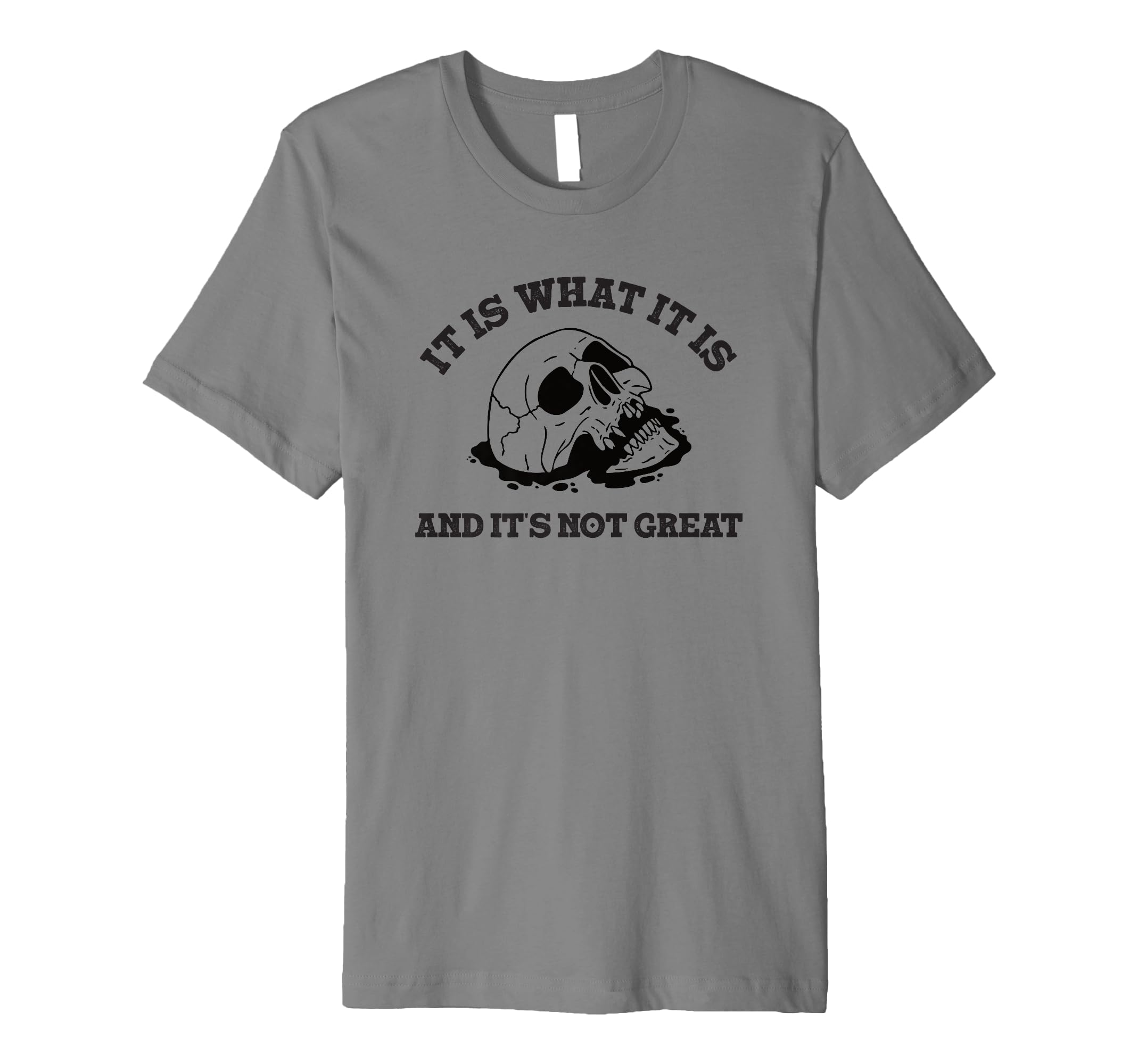 It Is What It Is And It Is Not Great T-Shirt - Aesthetic Graphic Unisex - T-Shirt, Sweatshirt, Hoodie