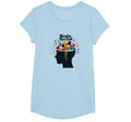 Im Overstimulated Brain Too Full Art Blue X T-Shirt - Graphic Print Unisex - T-Shirt, Sweatshirt, Hoodie