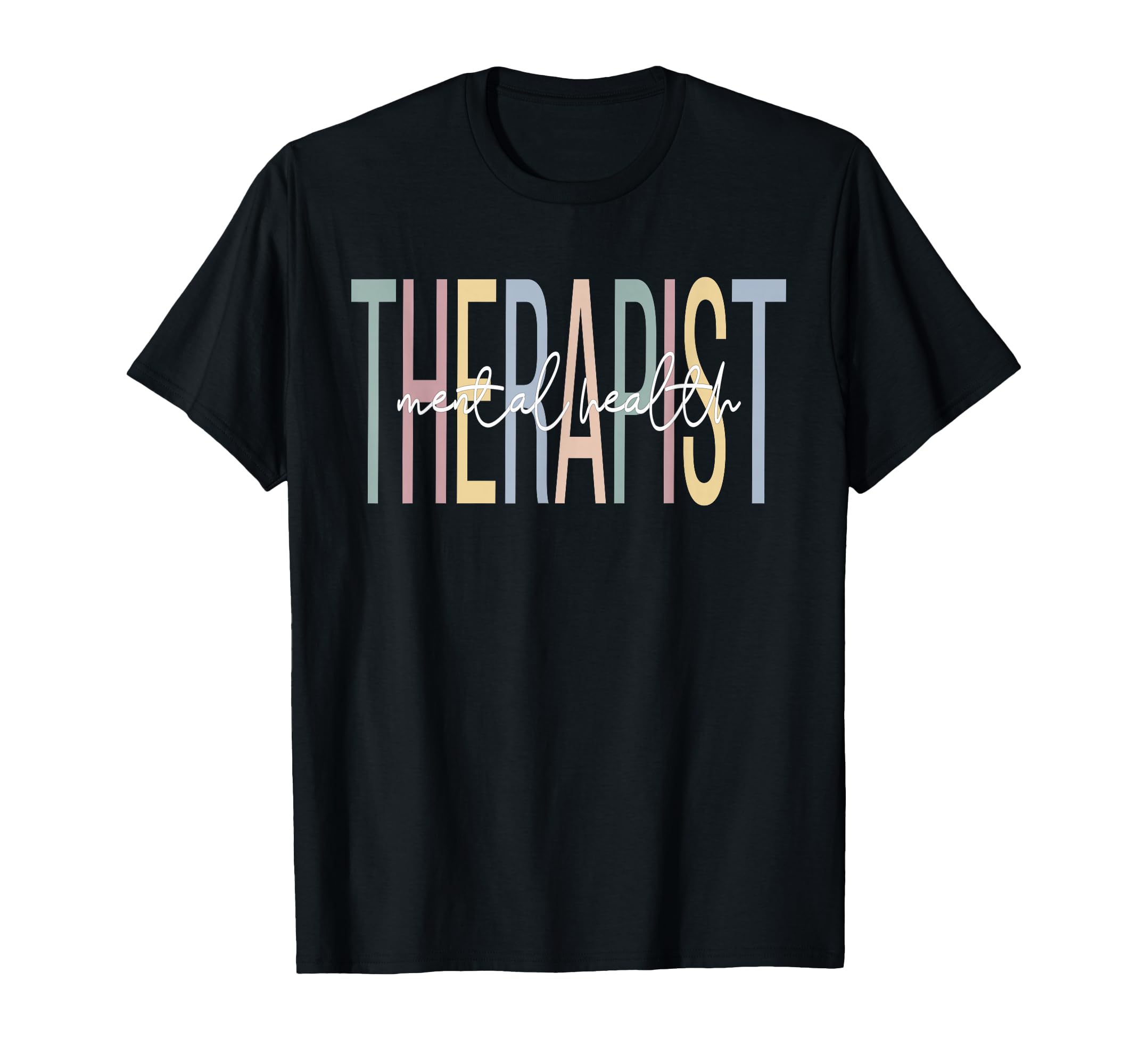 Mental Health Therapist Boho Mental Health T-Shirt - Unique Graphic Unisex - T-Shirt, Sweatshirt, Hoodie