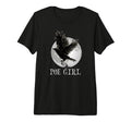 Edgar Allan Poe Raven Gothic T-Shirt - Fun Novelty Design Men Women - T-Shirt, Sweatshirt, Hoodie