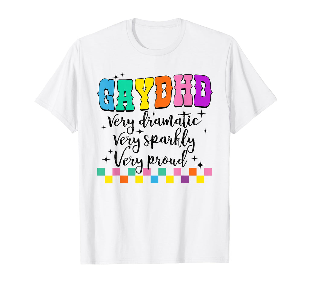 Gaydhd Lgbtq Gay Pride T-Shirt - Casual Everyday Wear for Adults - T-Shirt, Sweatshirt, Hoodie