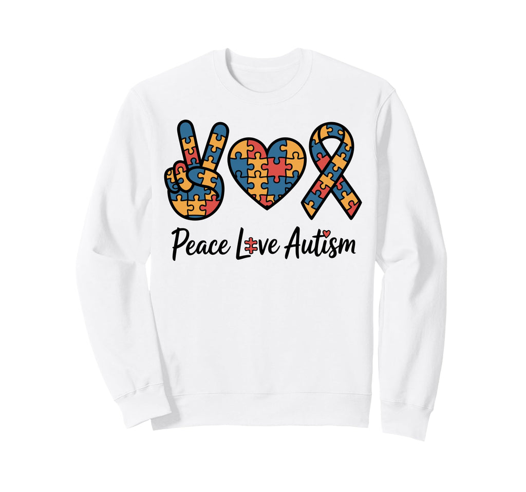 Autism Mom Dad Autism Awareness Sweatshirt - Custom Art Print Men Women - T-Shirt, Sweatshirt, Hoodie