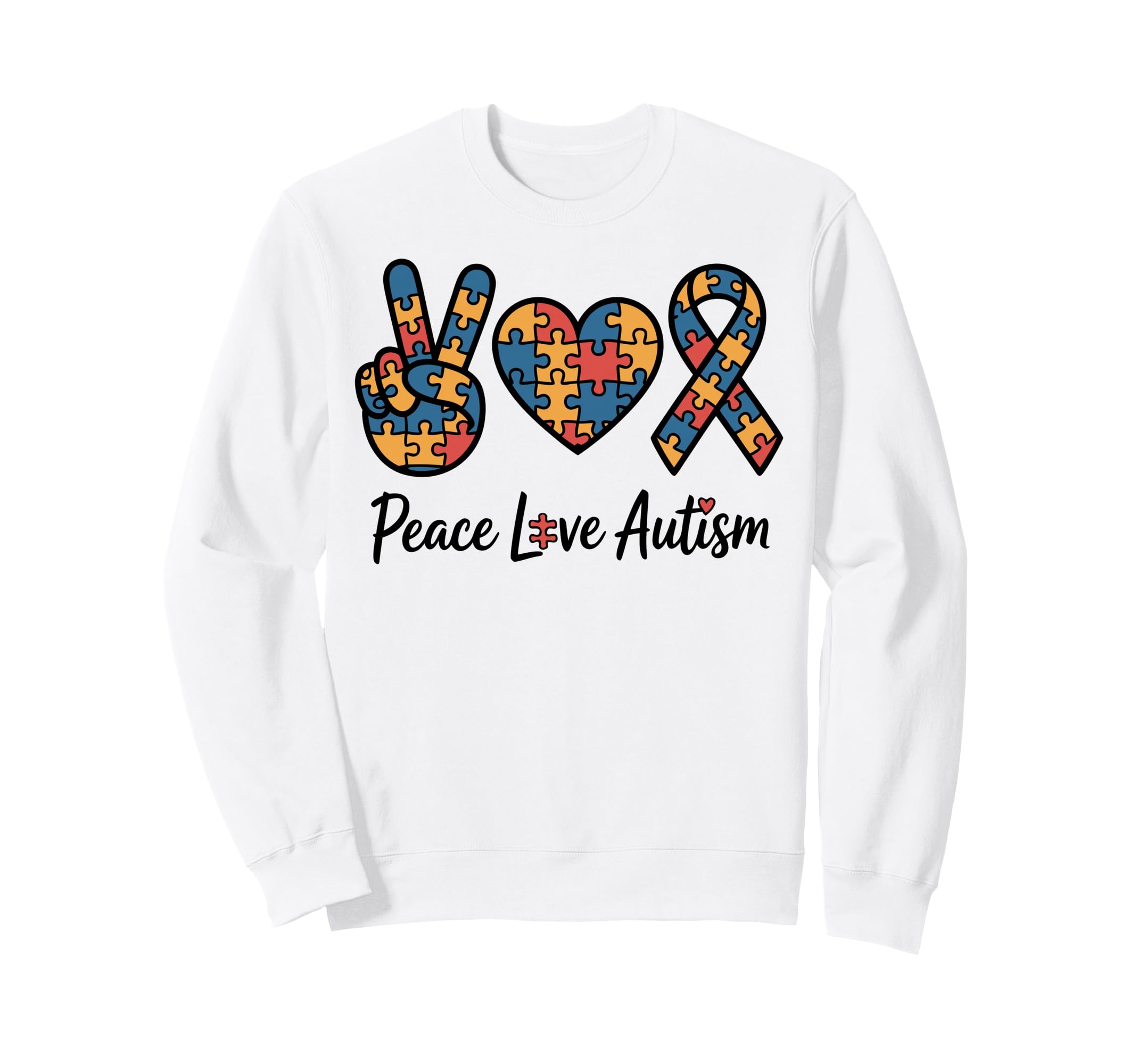 Autism Mom Dad Autism Awareness Sweatshirt - Custom Art Print Men Women - T-Shirt, Sweatshirt, Hoodie