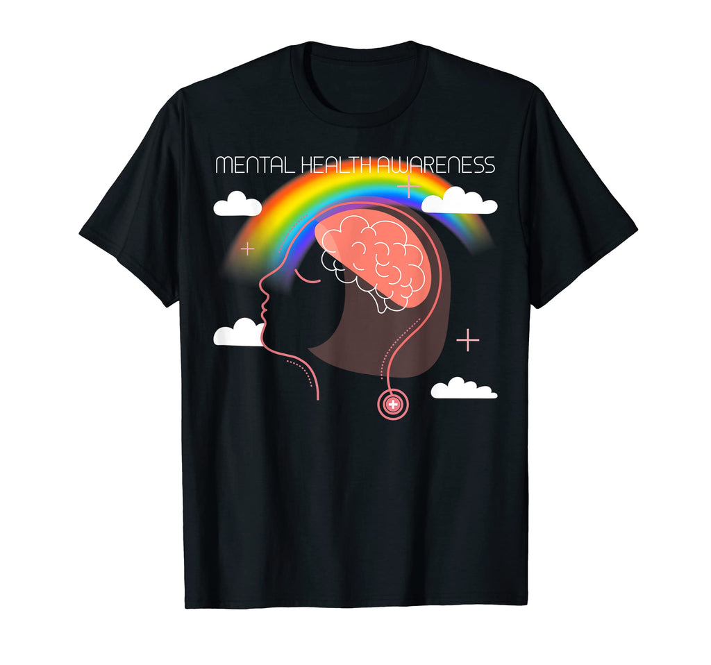 Mental Health Lgbtq T-Shirt - Custom Art Print for Adults - T-Shirt, Sweatshirt, Hoodie