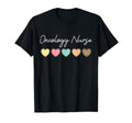 Oncology Nurse Heart Love Nursing T-Shirt - Fun Novelty Design Unisex - T-Shirt, Sweatshirt, Hoodie