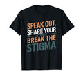 Mental Health Awareness End Stigma T-Shirt - Custom Art Print for Adults - T-Shirt, Sweatshirt, Hoodie