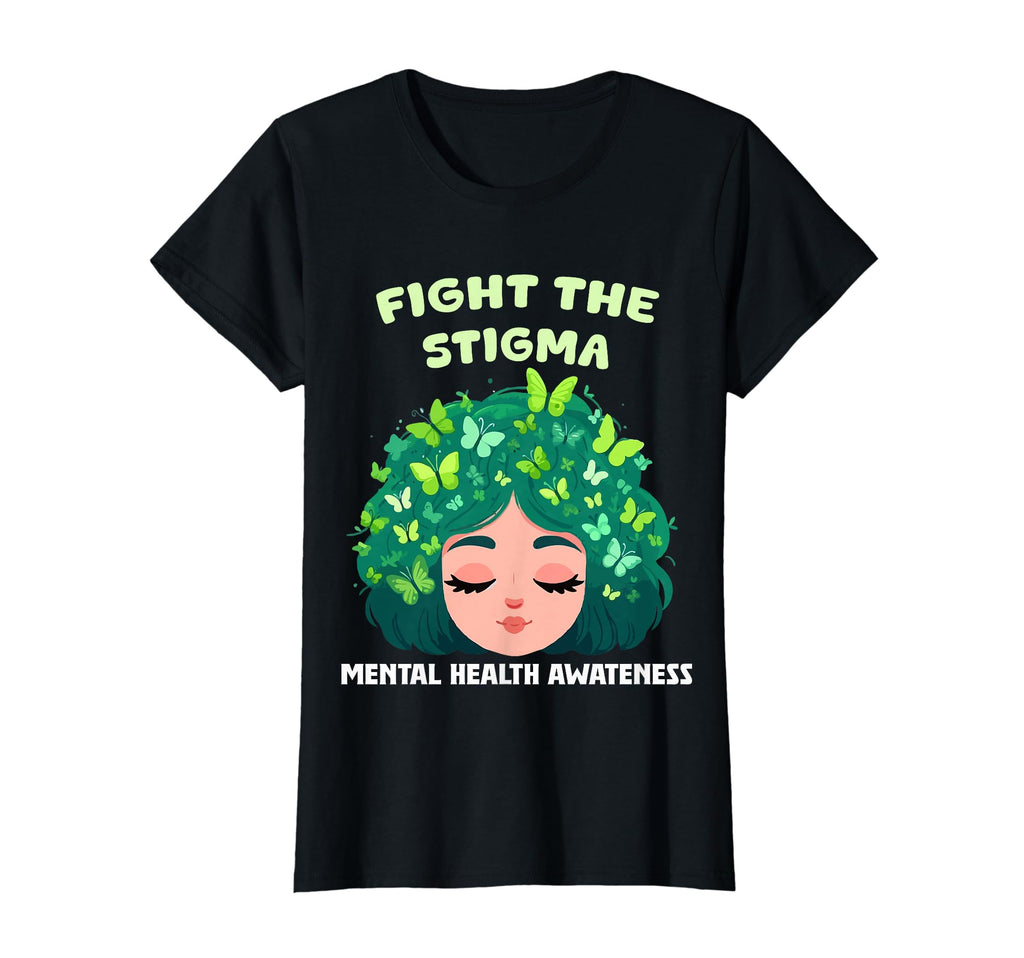 Mental Health Awareness Fight T-Shirt - Casual Everyday Wear for Adults - T-Shirt, Sweatshirt, Hoodie