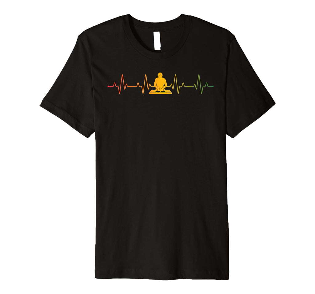 Meditation Heartbeat Zen Harmony T-Shirt - Graphic Print Unisex - T-Shirt, Sweatshirt, Hoodie