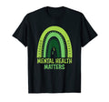 Green Ribbon Warrior Supporters Mental T-Shirt - Graphic Print Men Women - T-Shirt, Sweatshirt, Hoodie