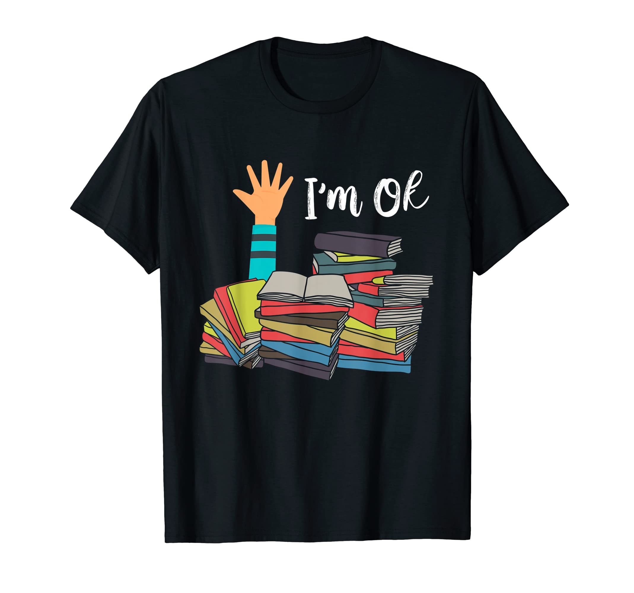 Reading Books Librarian Reader Nerd T-Shirt - Novelty Apparel for Adults - T-Shirt, Sweatshirt, Hoodie