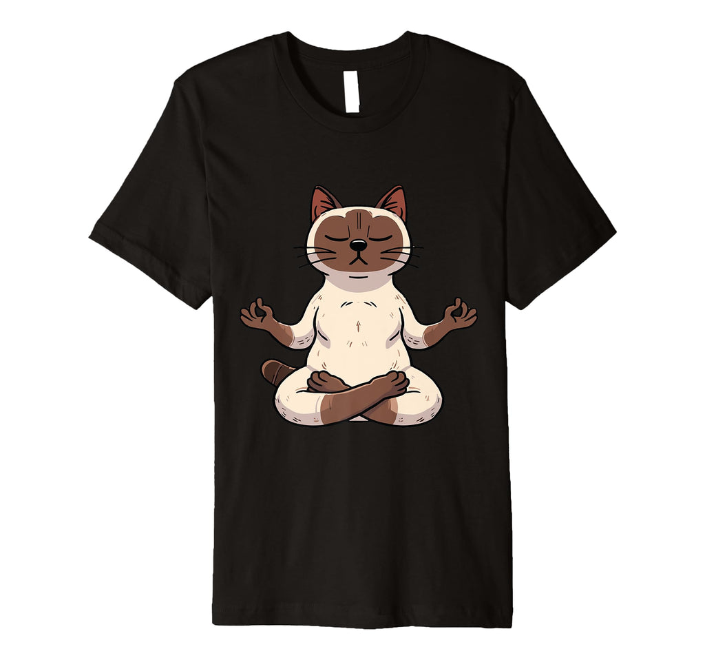 Meditation Siamese Yoga Pose Relaxing T-Shirt - Streetwear Style Unisex - T-Shirt, Sweatshirt, Hoodie