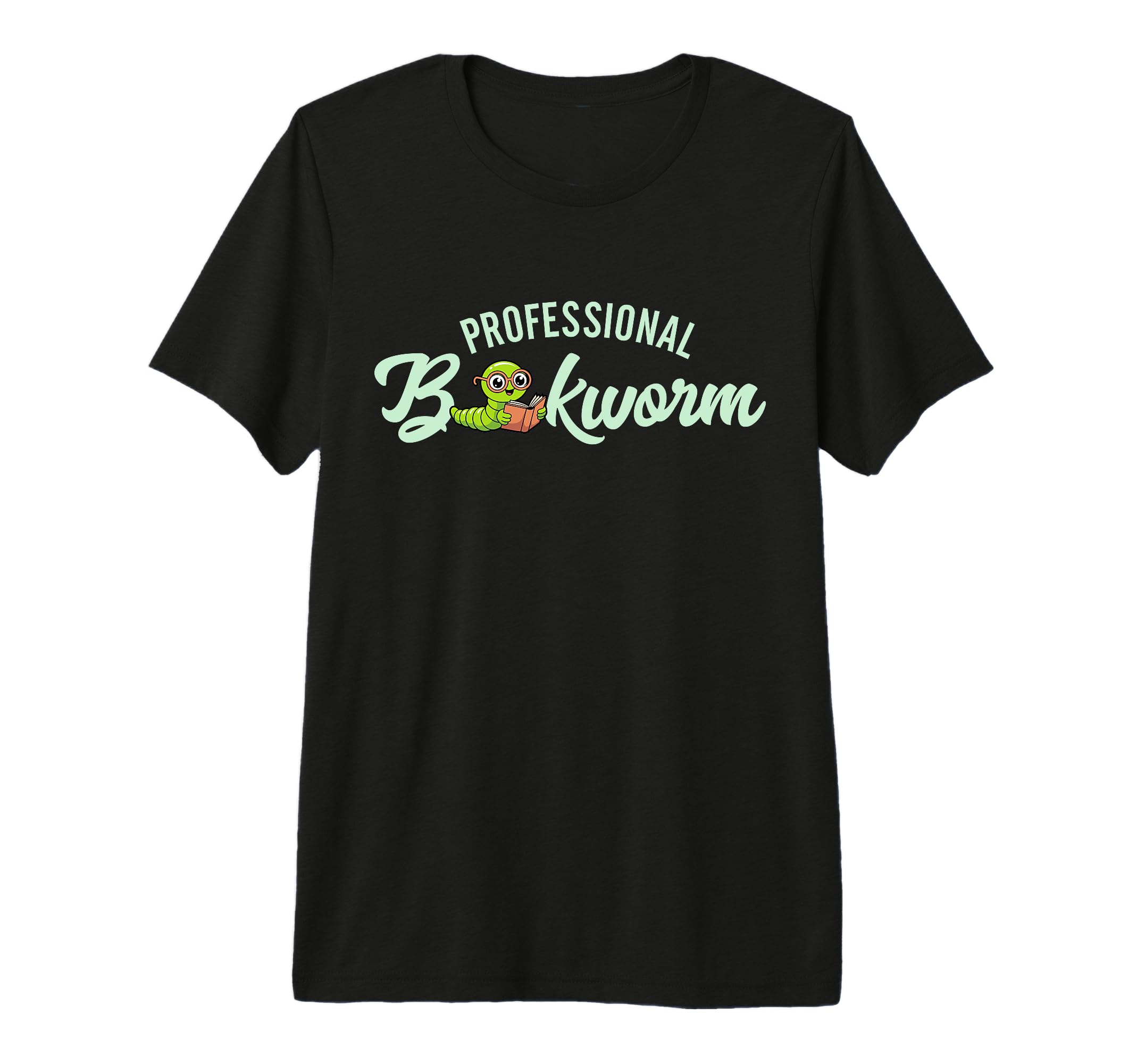 Professional Bookworm Bookish Book Nerd T-Shirt - Unique Graphic Unisex - T-Shirt, Sweatshirt, Hoodie