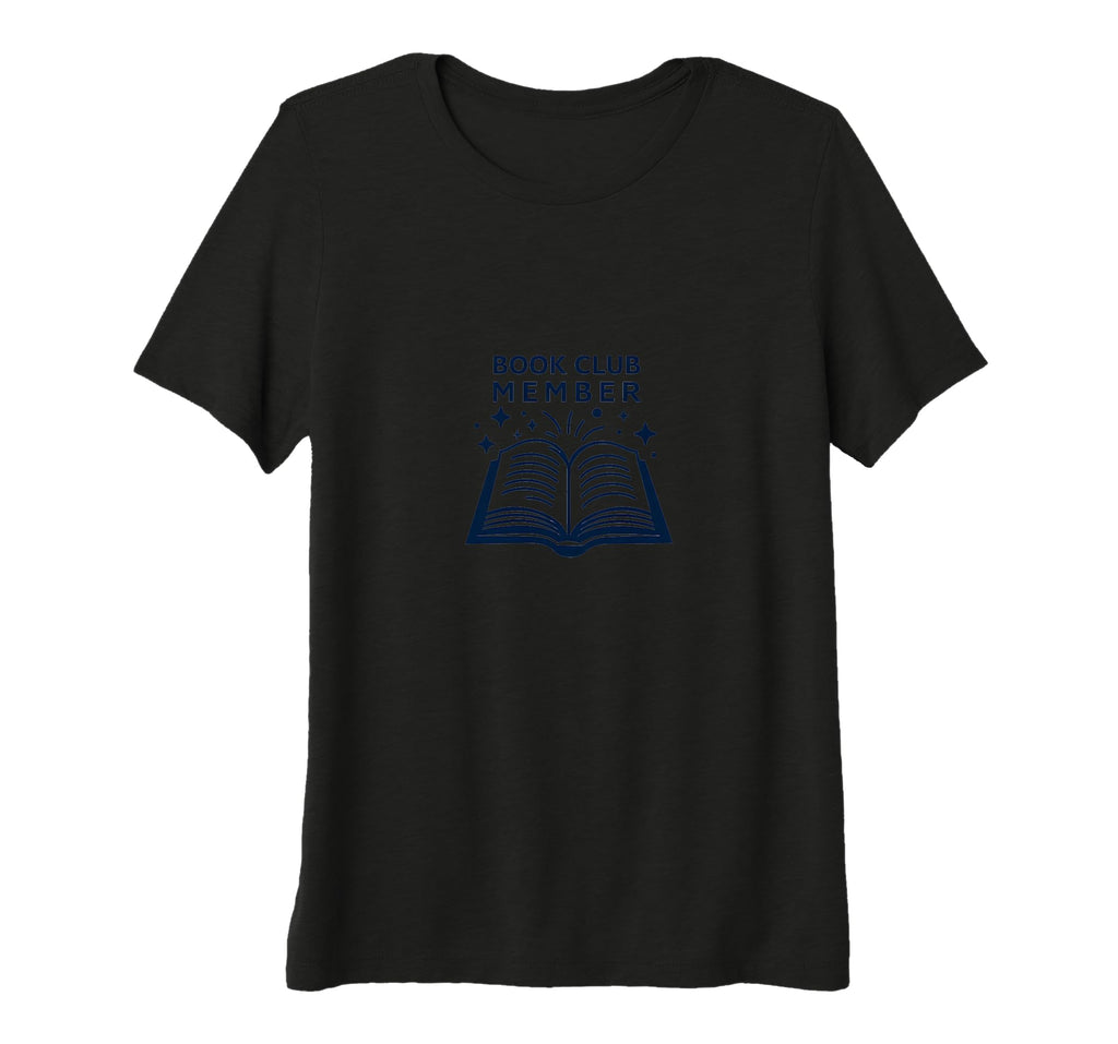 Book Club Member Magical Reading Womens T-Shirt - Minimalist Print Unisex - T-Shirt, Sweatshirt, Hoodie