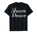 Share Peace Mental Health T-Shirt - Fun Novelty Design Unisex - T-Shirt, Sweatshirt, Hoodie