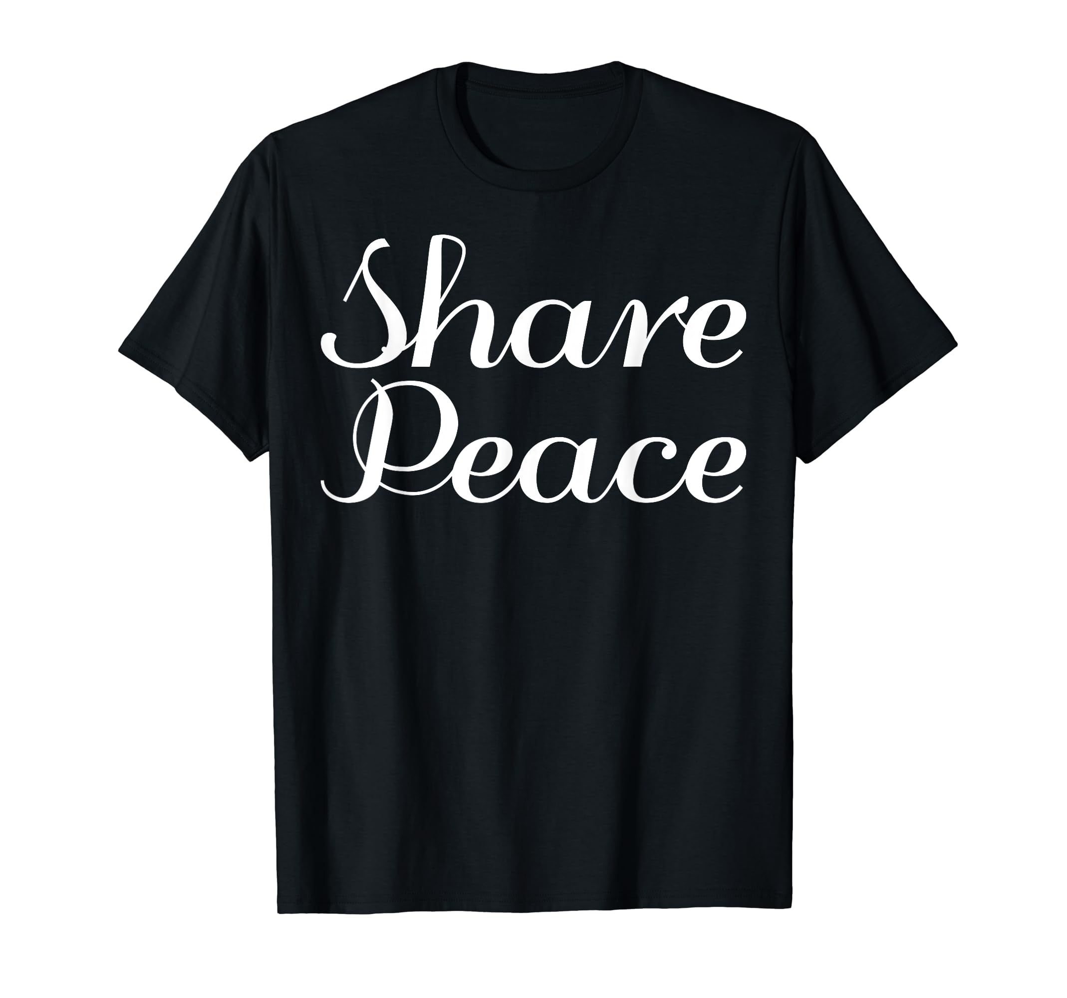 Share Peace Mental Health T-Shirt - Fun Novelty Design Unisex - T-Shirt, Sweatshirt, Hoodie