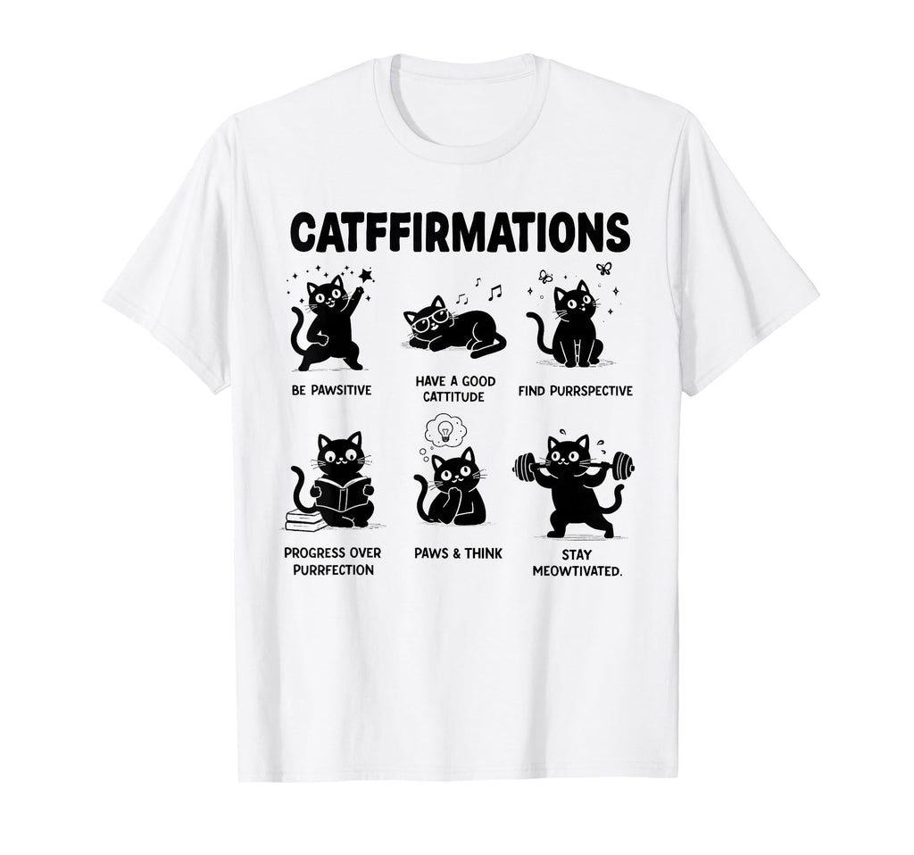 Mental Health Overthinking Anxiety Cat Meme T-Shirt - Graphic Print Unisex - T-Shirt, Sweatshirt, Hoodie