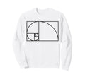 Fibonacci Sequence Golden Ratio Numbers Sweatshirt - Unique Graphic Unisex - T-Shirt, Sweatshirt, Hoodie