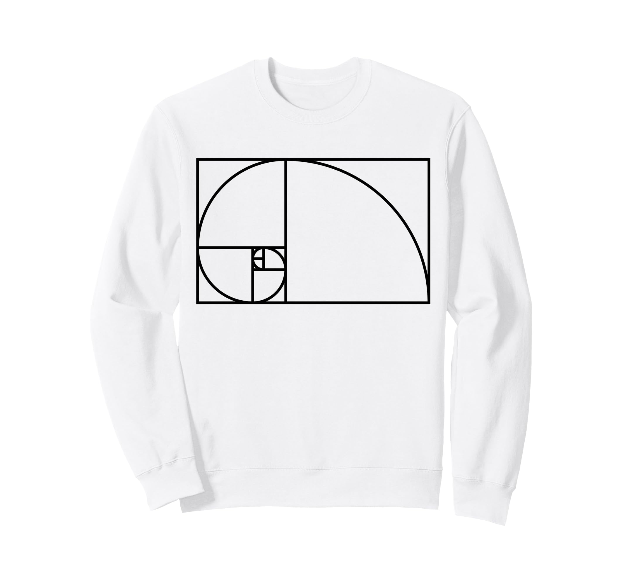 Fibonacci Sequence Golden Ratio Numbers Sweatshirt - Unique Graphic Unisex - T-Shirt, Sweatshirt, Hoodie