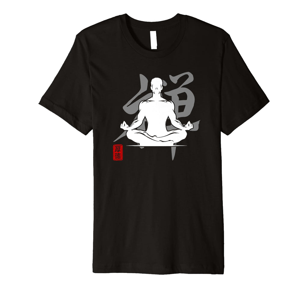 Yoga Zen Japan Kanji Art Meditation Om T-Shirt - Trendy Graphic Unisex - T-Shirt, Sweatshirt, Hoodie