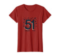 51 Living Plot Twist Birthday Gift T-Shirt - Novelty Apparel Unisex - T-Shirt, Sweatshirt, Hoodie