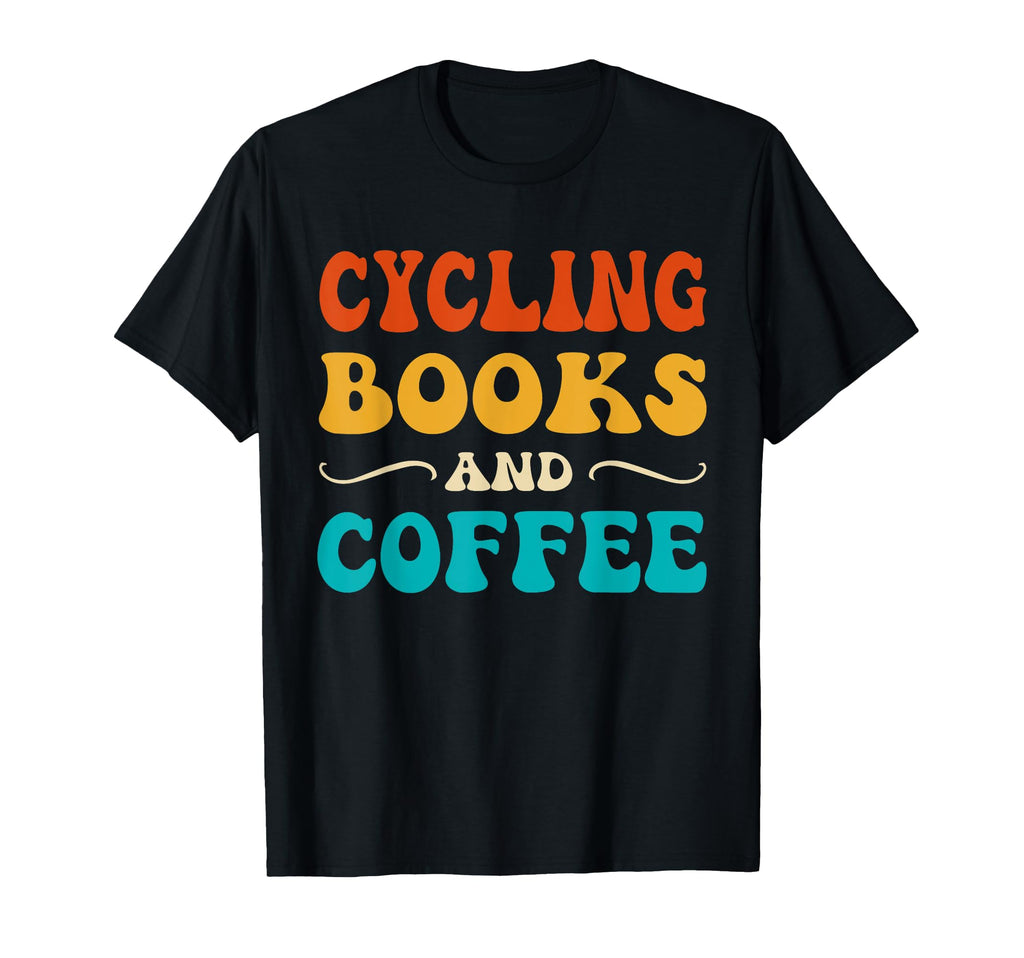Groovy Funny Cycling Books And T-Shirt - Fun Novelty Design for Adults - T-Shirt, Sweatshirt, Hoodie