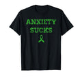 Anxiety Sucks Mental Health T-Shirt - Fun Novelty Design for Adults - T-Shirt, Sweatshirt, Hoodie
