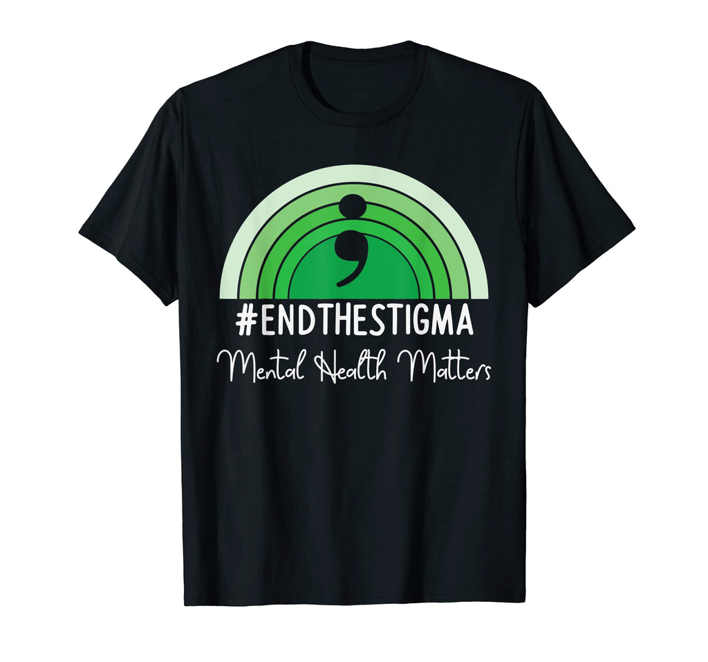 End Stigma Mental Health Awareness T-Shirt - Custom Art Print for Adults - T-Shirt, Sweatshirt, Hoodie