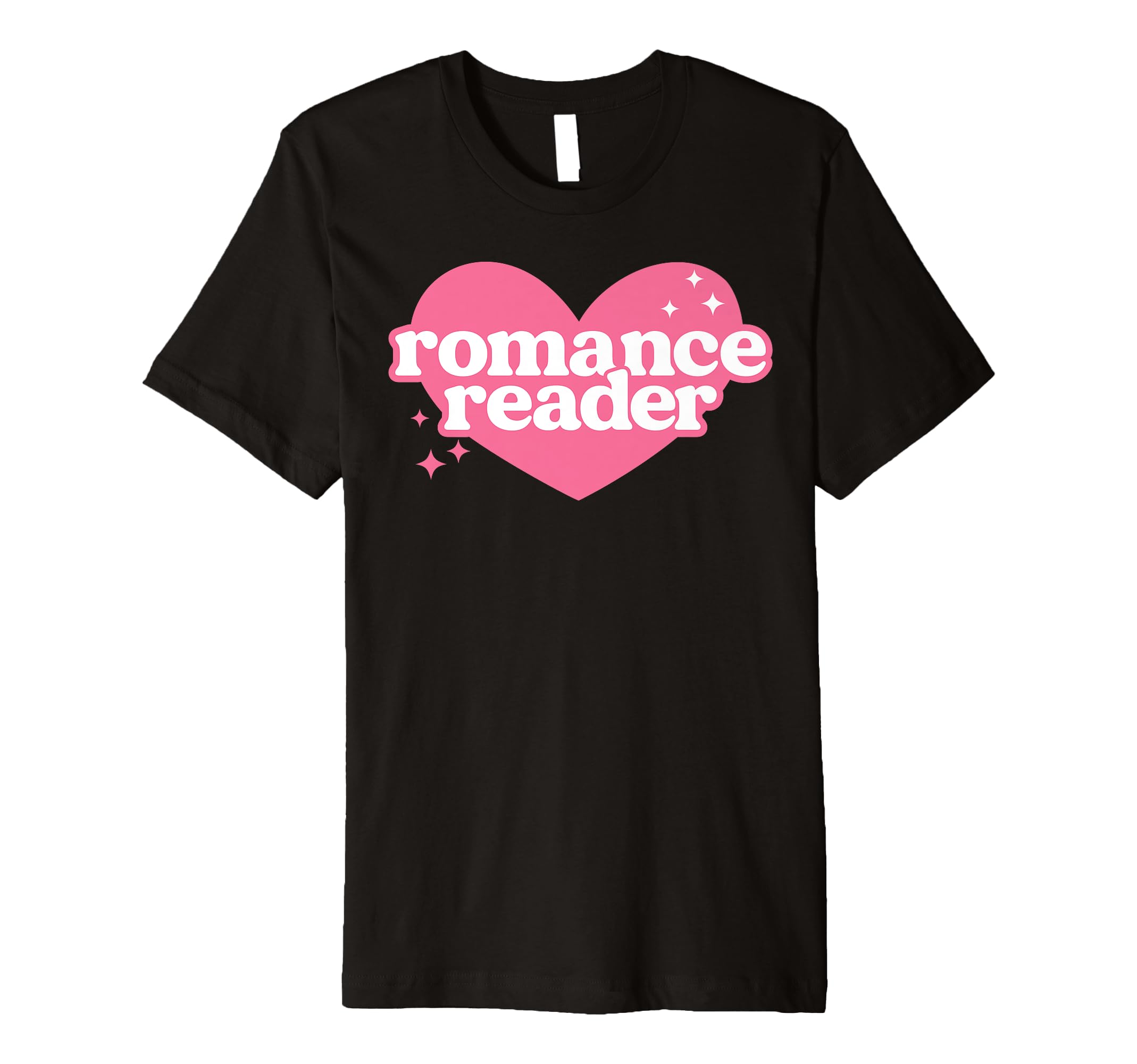 Romance Reader Cutesy Heart Book Lover T-Shirt - Streetwear Style Unisex - T-Shirt, Sweatshirt, Hoodie
