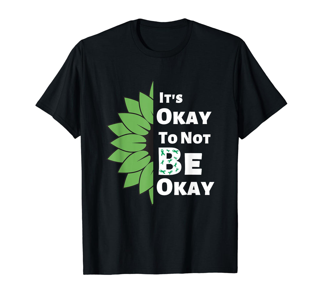 Its Okay To Not Be Okay Sunflower Mental T-Shirt - Streetwear Style Unisex - T-Shirt, Sweatshirt, Hoodie