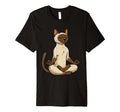 Meditation Siamese Yoga Pose T-Shirt - Fun Novelty Design for Adults - T-Shirt, Sweatshirt, Hoodie