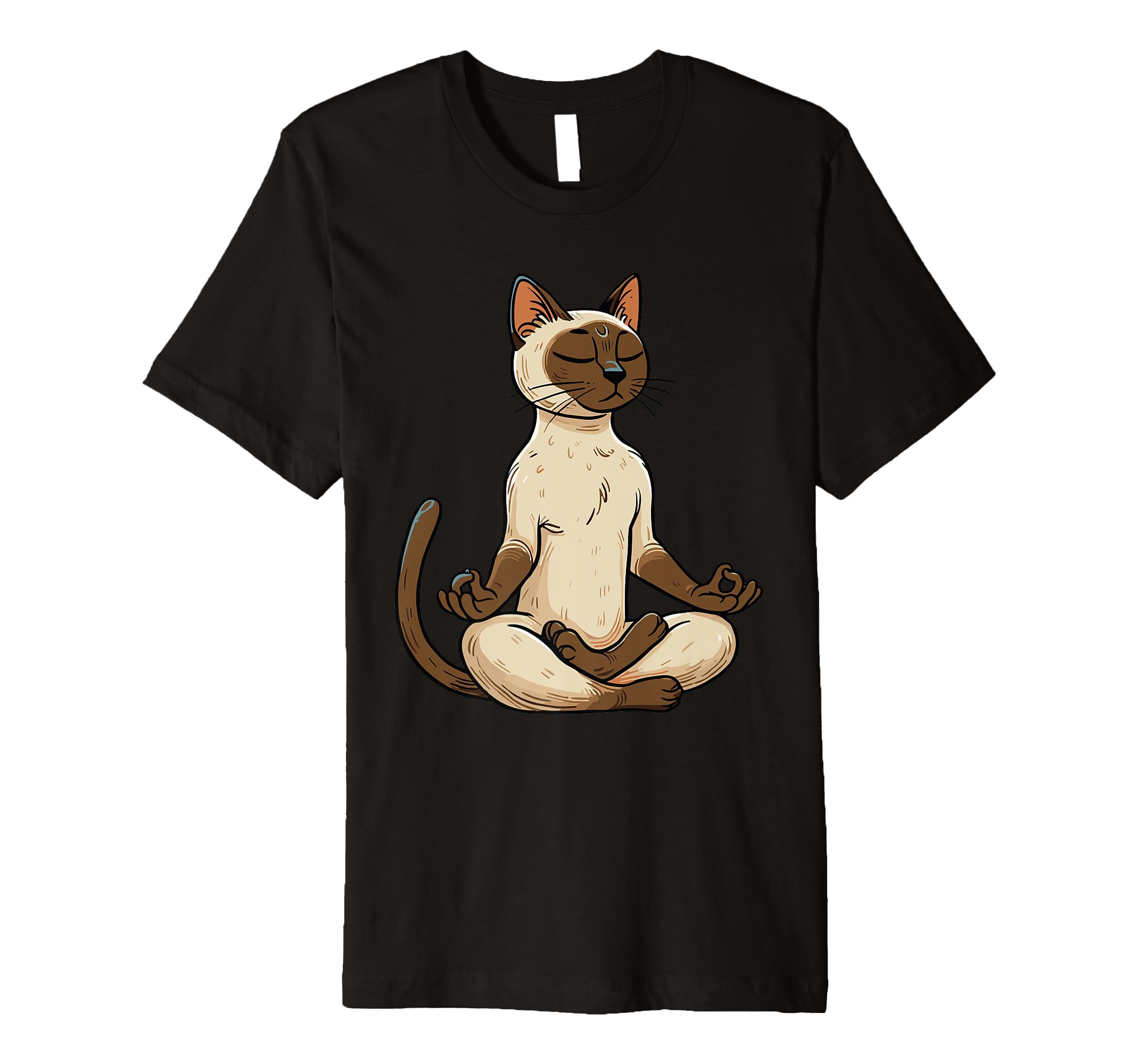 Meditation Siamese Yoga Pose T-Shirt - Fun Novelty Design for Adults - T-Shirt, Sweatshirt, Hoodie