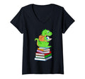Dinosaur Reading Dino Read Literature Hoodie - Unique Graphic for Adults - T-Shirt, Sweatshirt, Hoodie