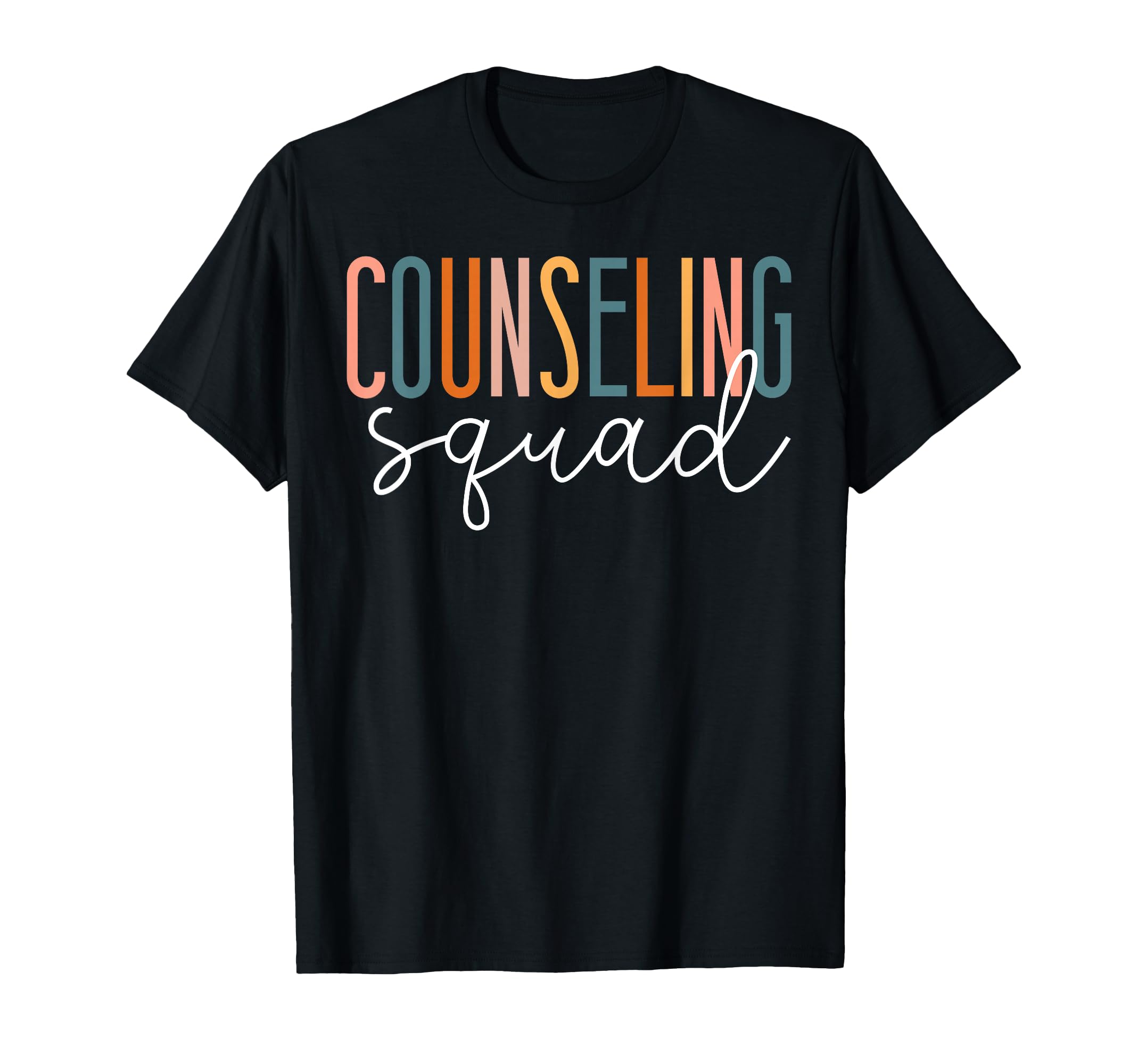School Counselor Counseling Squad T-Shirt - Trendy Graphic for Adults - T-Shirt, Sweatshirt, Hoodie