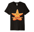 Meditation Starfish Yoga Pose T-Shirt - Streetwear Style Men Women - T-Shirt, Sweatshirt, Hoodie