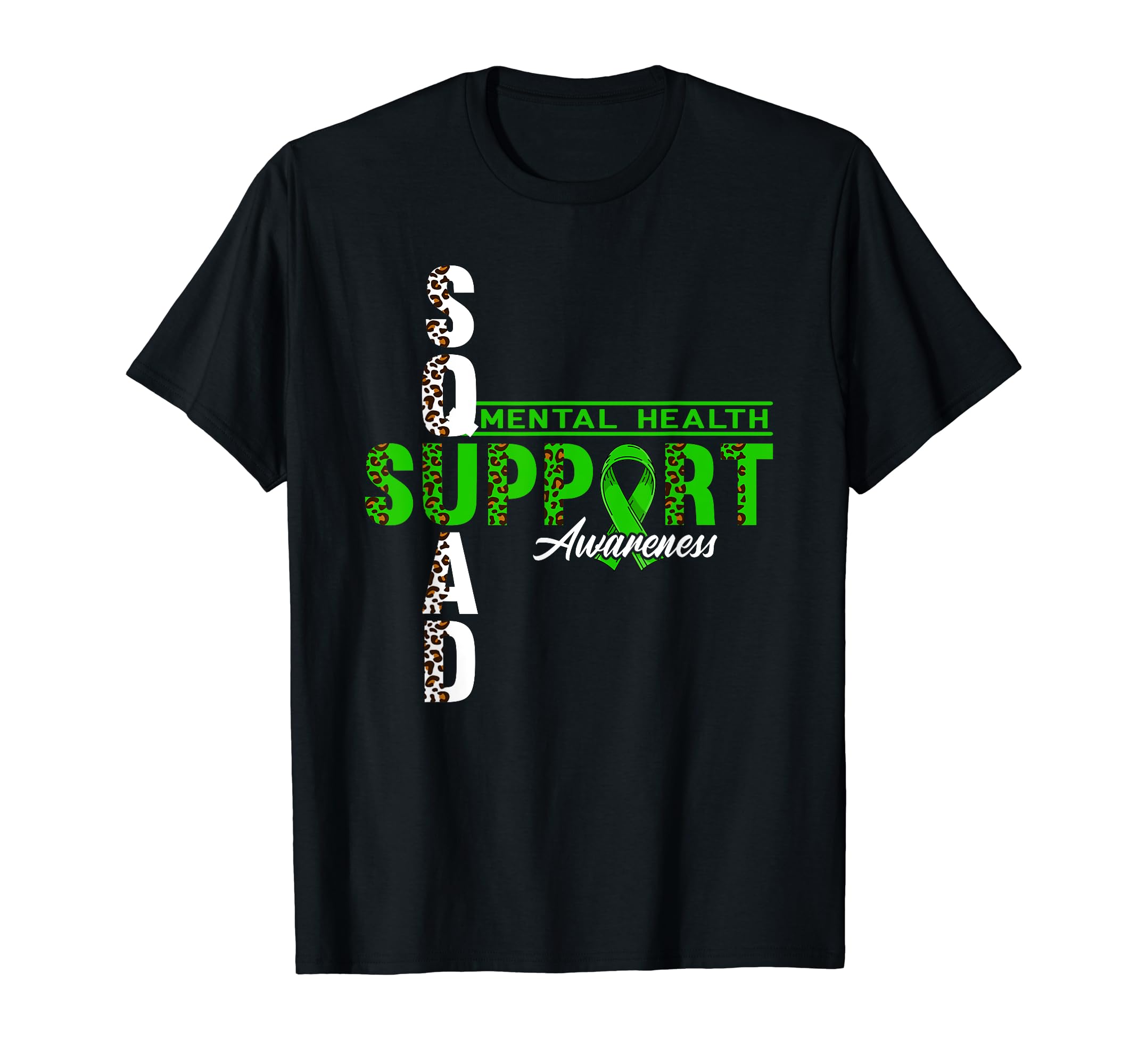 Support Awareness Squad I Depression T-Shirt - Streetwear Style for Adults - T-Shirt, Sweatshirt, Hoodie