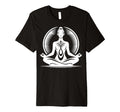 Elegant Meditative Figure Adults T-Shirt - Novelty Apparel for Adults - T-Shirt, Sweatshirt, Hoodie