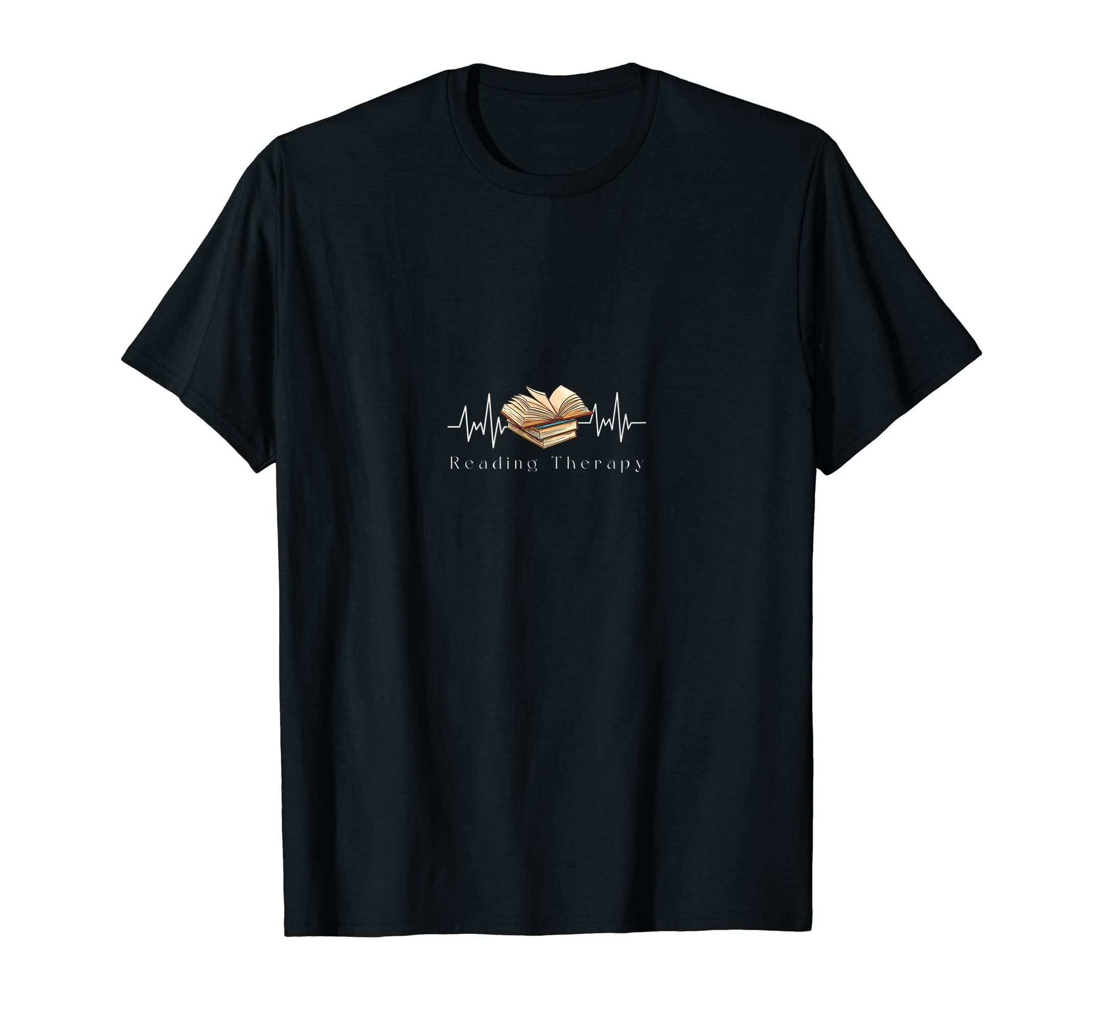 Reading Therapy Book Lover T-Shirt - Aesthetic Graphic for Adults - T-Shirt, Sweatshirt, Hoodie