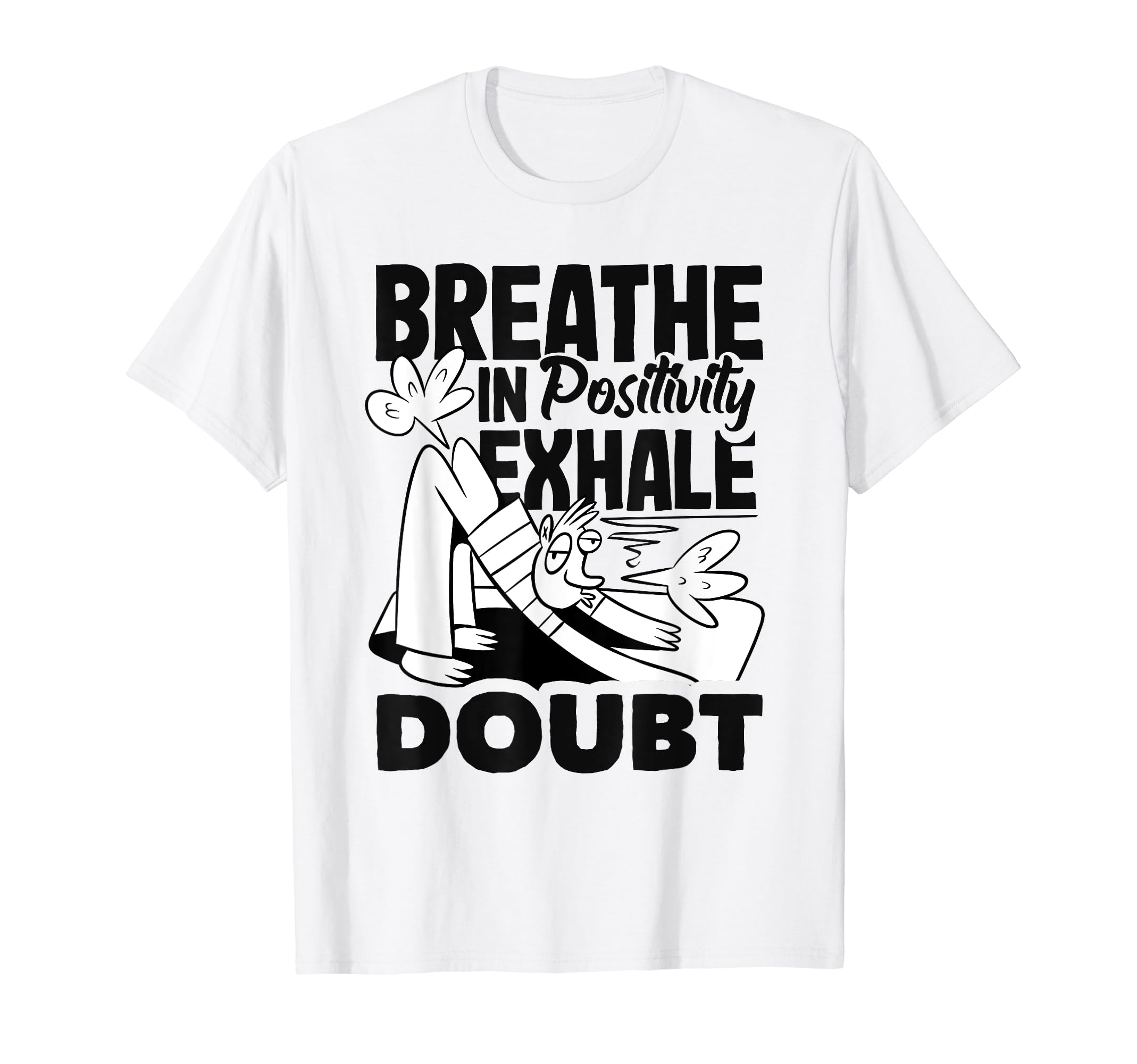 Morning Meditation Bliss Yoga T-Shirt - Fun Novelty Design for Adults - T-Shirt, Sweatshirt, Hoodie
