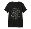 Trust Process X Calligraphy Tri Blend T-Shirt - Aesthetic Graphic Men Women - T-Shirt, Sweatshirt, Hoodie