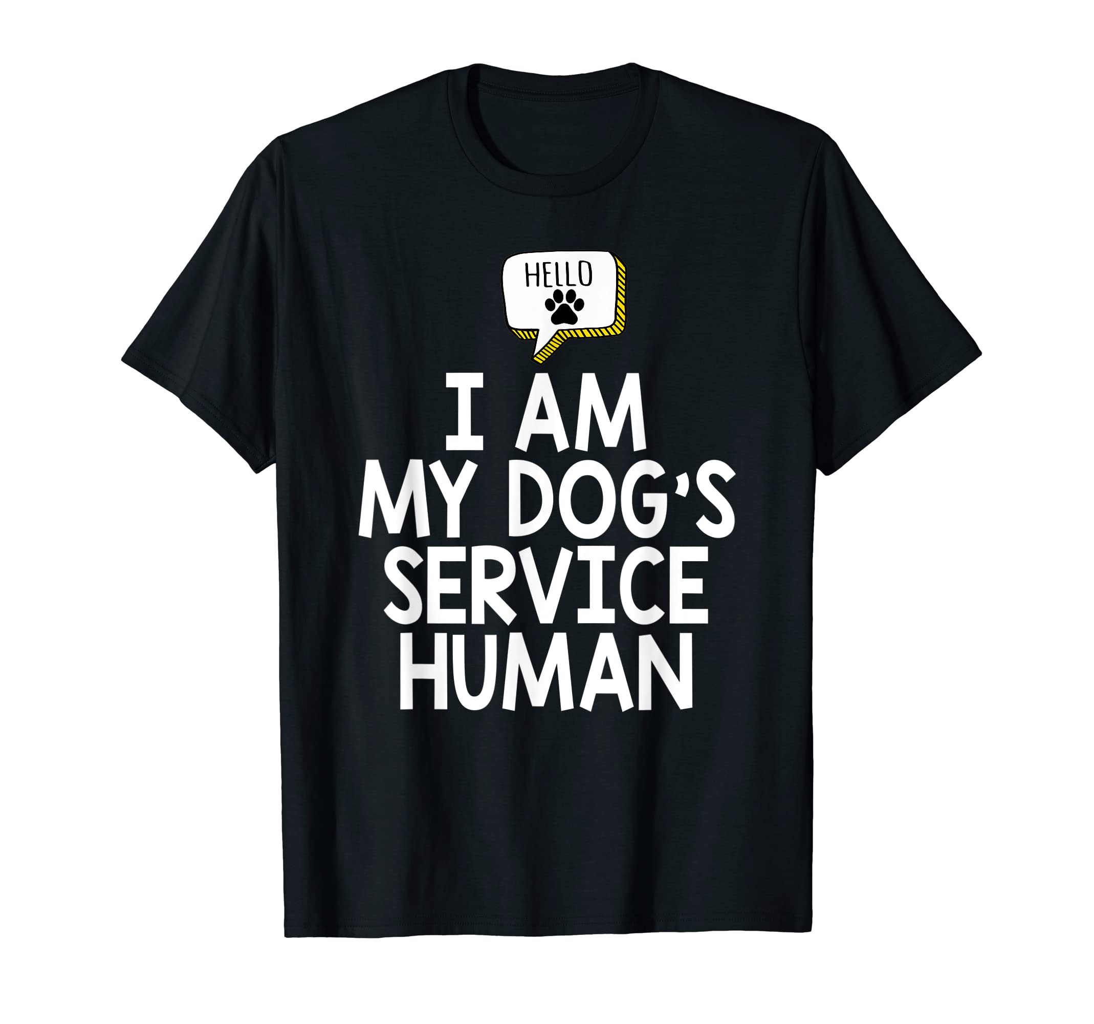 Emotional Human Do Not Pet Support Dog T-Shirt - Custom Art Print Unisex - T-Shirt, Sweatshirt, Hoodie