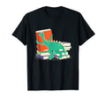 Bookish Dinosaur Book Lover T-Shirt - Fun Novelty Design for Adults - T-Shirt, Sweatshirt, Hoodie