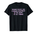 Silence Moves Like Hidden Drumbeat T-Shirt - Unique Graphic for Adults - T-Shirt, Sweatshirt, Hoodie