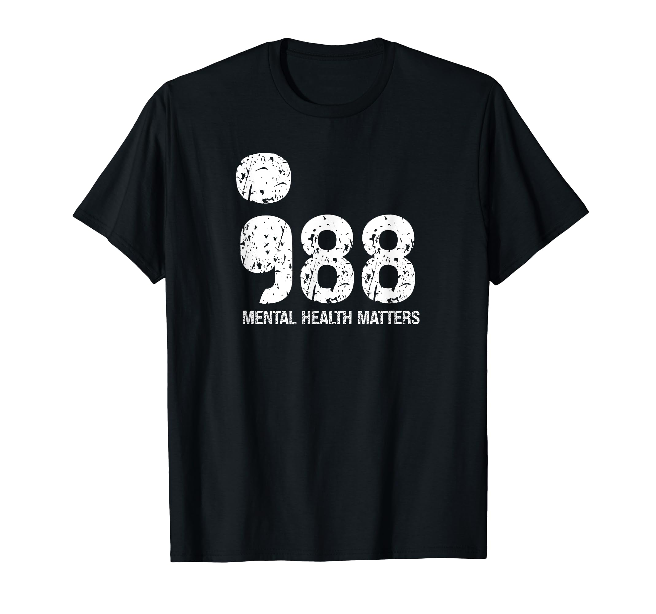 988 Mental Health Matters Suicide T-Shirt - Trendy Graphic for Adults - T-Shirt, Sweatshirt, Hoodie