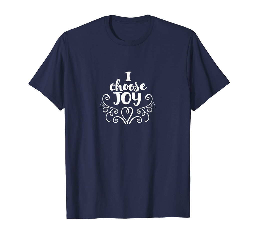 I Choose Joy White Font Sweatshirt - Unique Graphic Unisex - T-Shirt, Sweatshirt, Hoodie