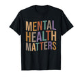 Mental Health Matters Mental Awareness T-Shirt - Minimalist Print Unisex - T-Shirt, Sweatshirt, Hoodie