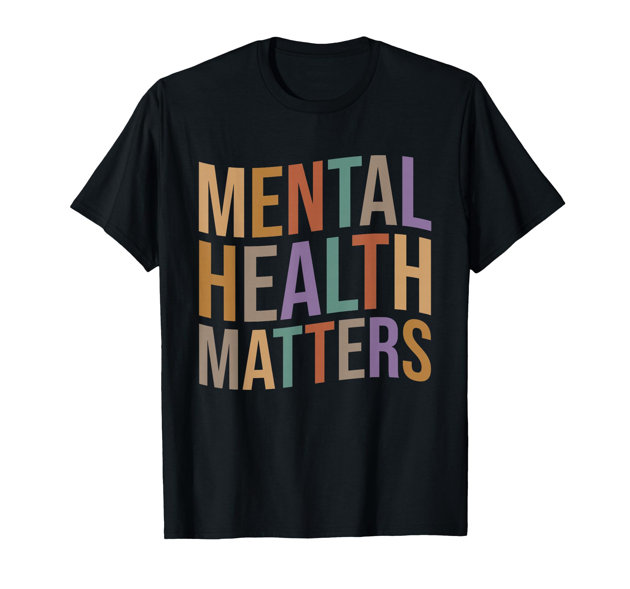 Mental Health Matters Mental Awareness T-Shirt - Minimalist Print Unisex - T-Shirt, Sweatshirt, Hoodie