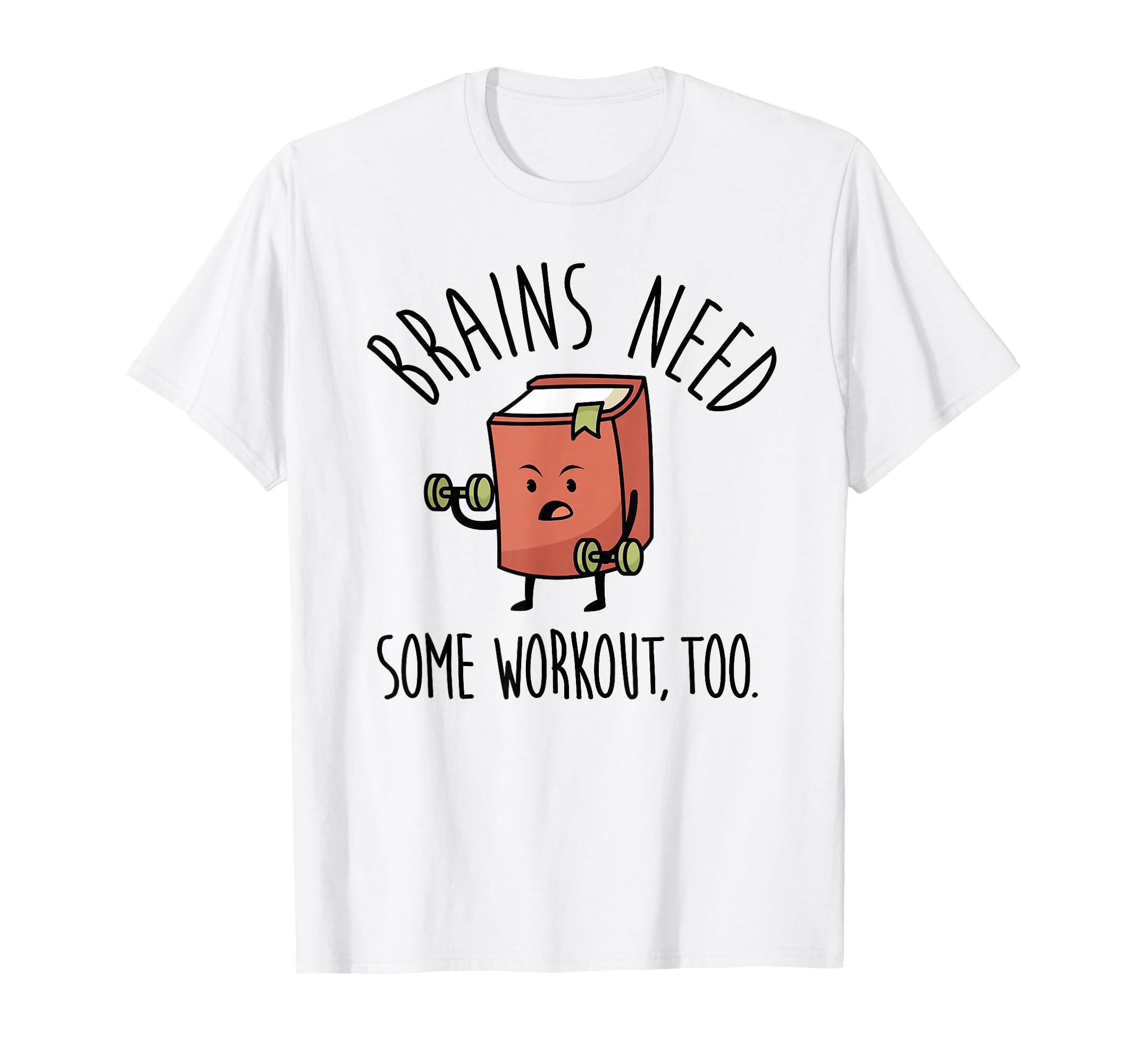 Bookman Brain Reading Books Bookworm T-Shirt - Casual Everyday Wear Unisex - T-Shirt, Sweatshirt, Hoodie