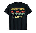 Introverted But Willing To Discuss T-Shirt - Fun Novelty Design Men Women - T-Shirt, Sweatshirt, Hoodie