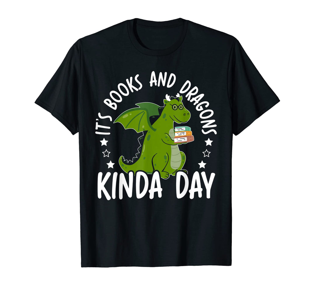 Books And Dragons Bookworm Nerd T-Shirt - Streetwear Style Men Women - T-Shirt, Sweatshirt, Hoodie